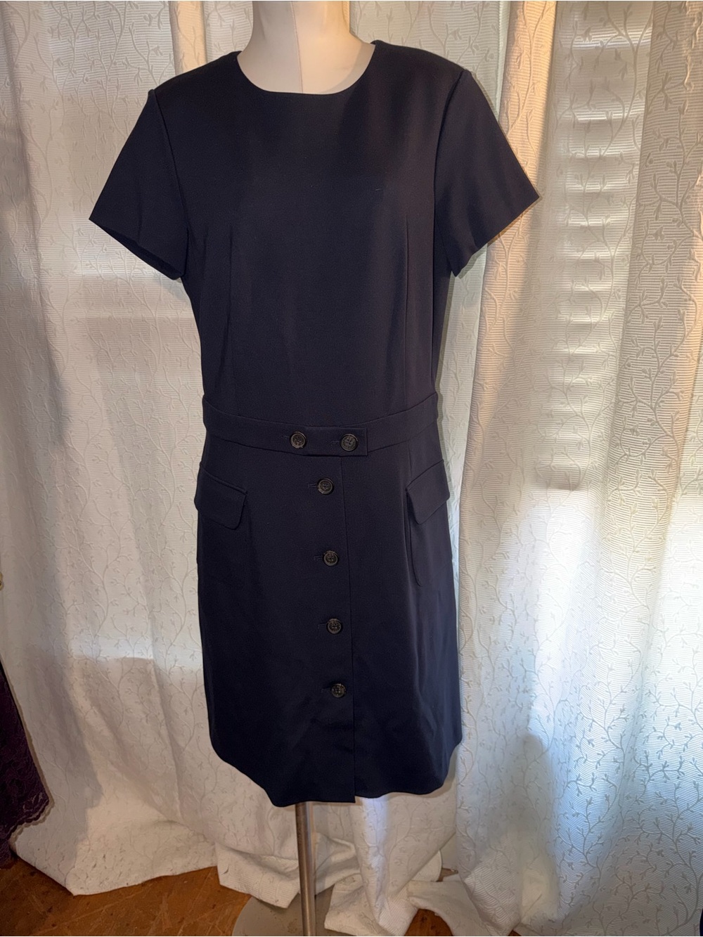 Brooks Brothers red fleece dress